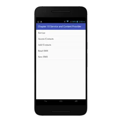 Programming with Android android App screenshot 1